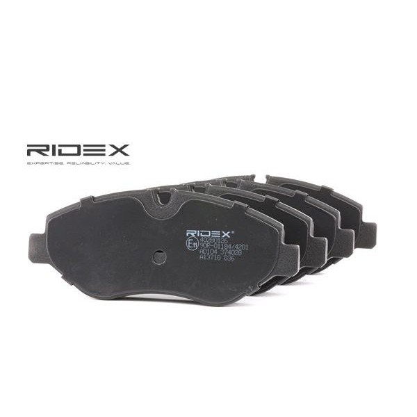 RIDEX Brake Pad Set, disc brake 402B0126