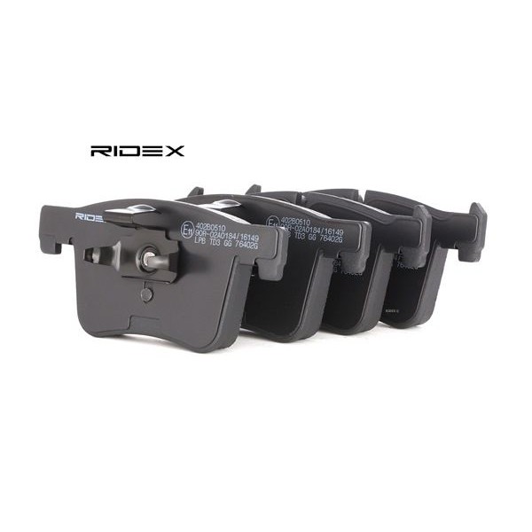 RIDEX Brake Pad Set, disc brake 402B0510