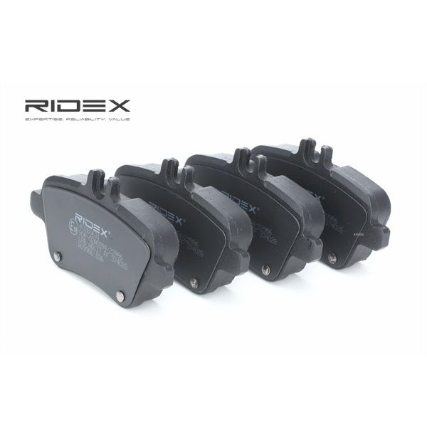 RIDEX Brake Pad Set, brake disc 402B0631